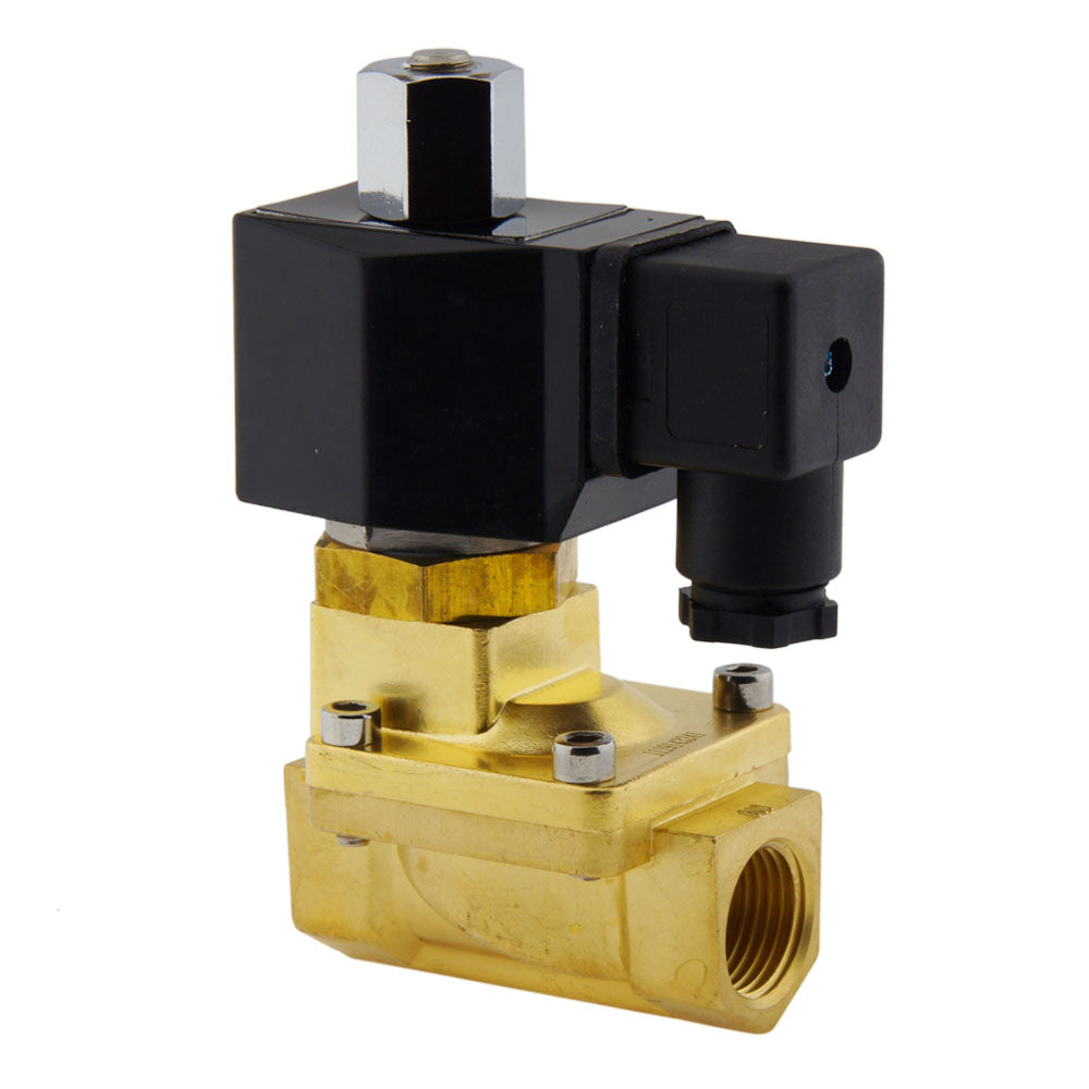 Electroválvula ST-IB 1/2'' NO latón FKM 0,5-13bar 380V AC