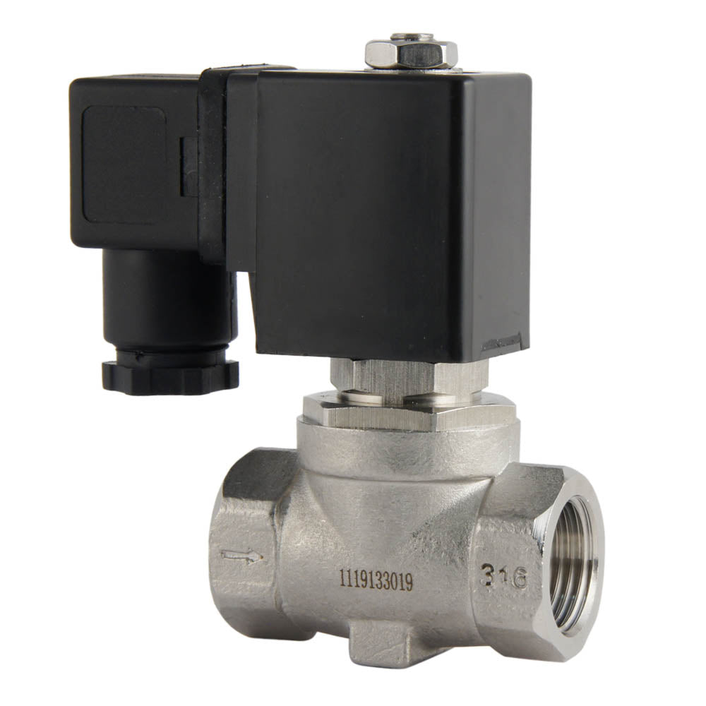 Electroválvula ST-SA 1/2'' acero inoxidable EPDM 0-16bar 230V AC