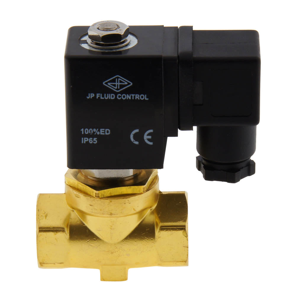 Electroválvula ST-SA 1/2'' NPT latón EPDM 0-16bar 120V AC