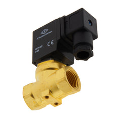 Electroválvula ST-SA 1/2'' NPT latón FKM 0-10bar 12V DC