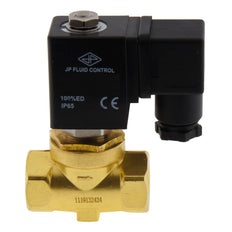 Electroválvula ST-SA 1/4'' latón FKM 0-10bar 12V DC