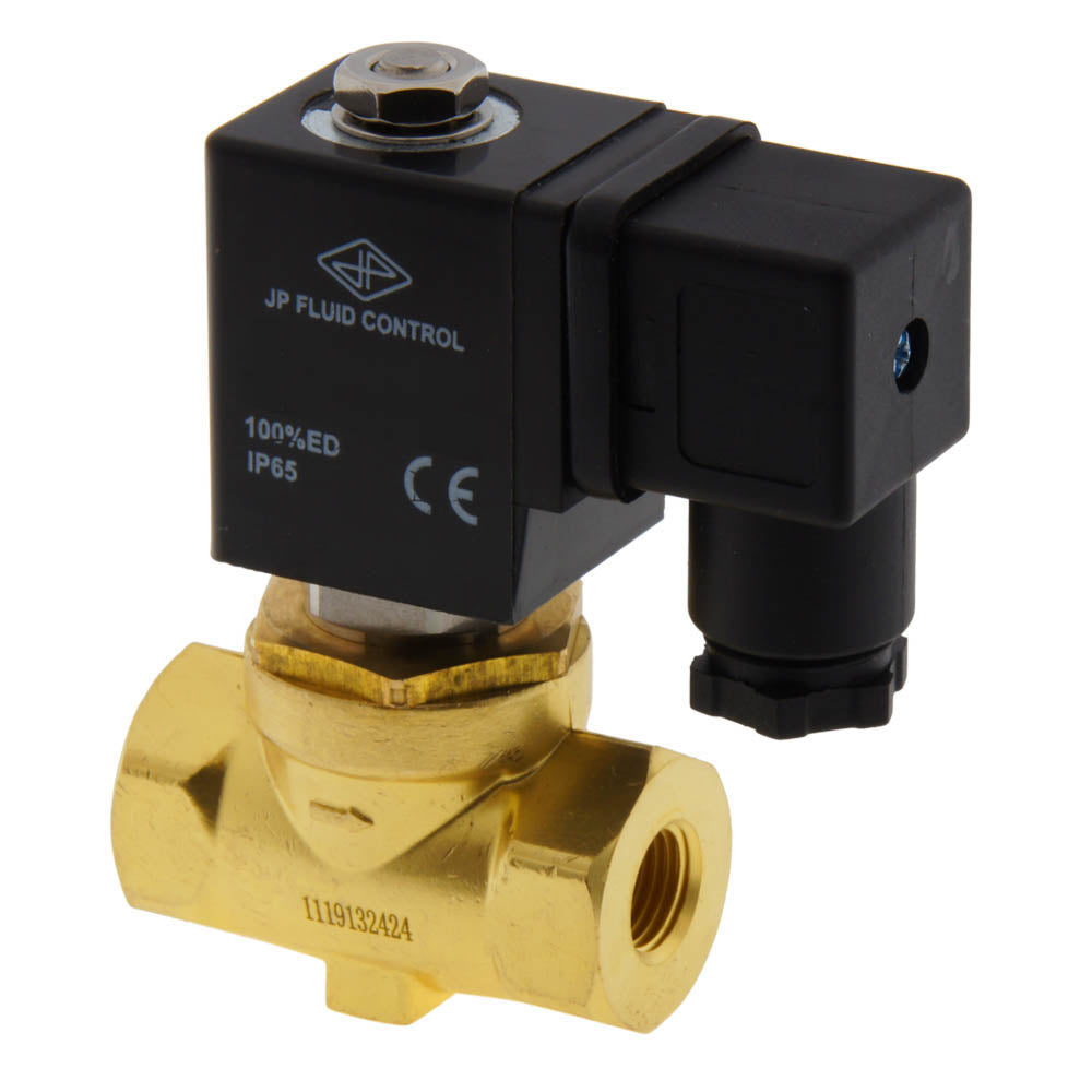 Electroválvula ST-SA 1/4'' latón FKM 0-16bar 120V AC