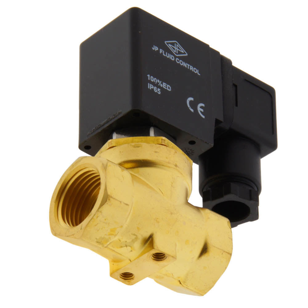 Electroválvula ST-SA 1/2'' NPT latón EPDM 0-16bar 120V AC