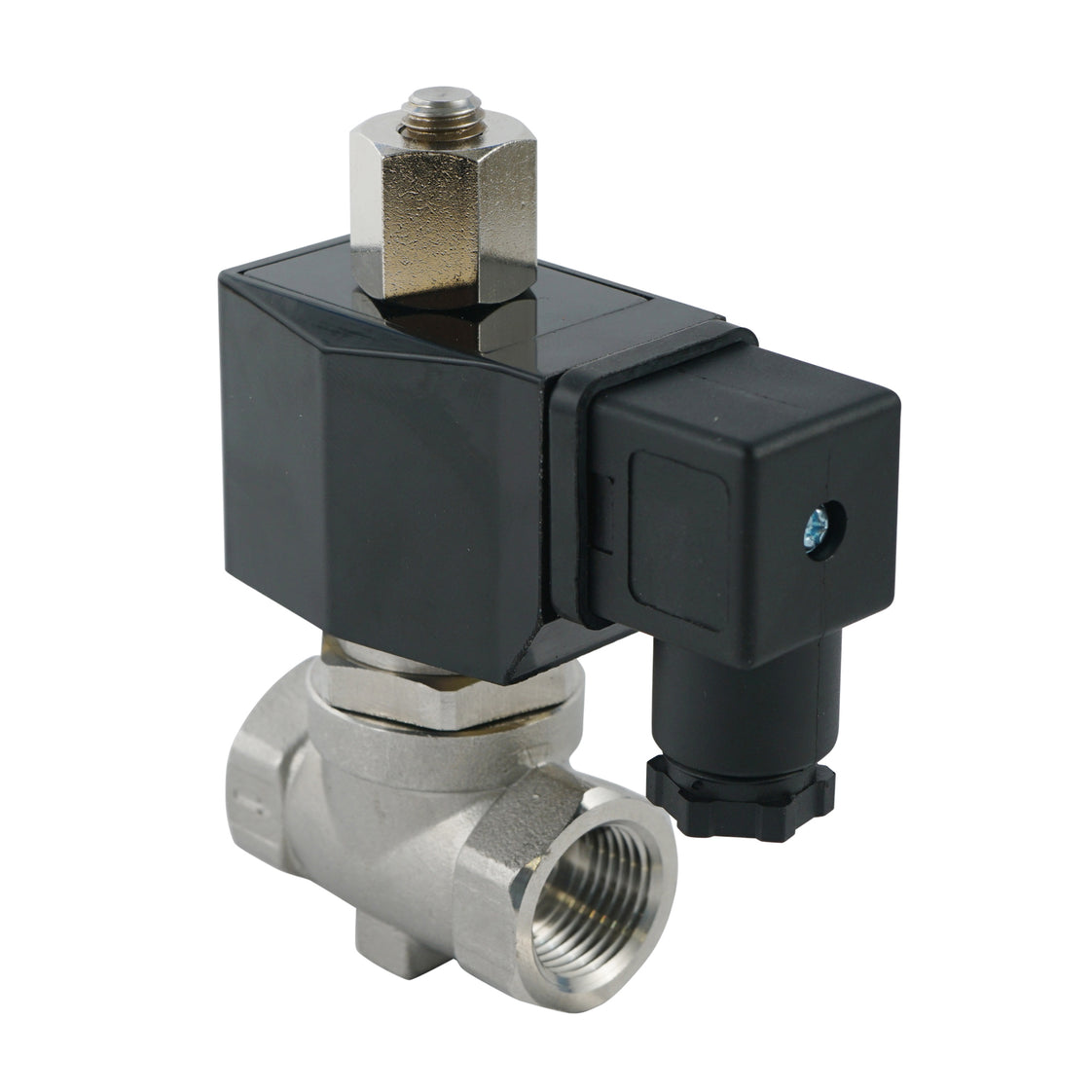 Electroválvula ST-SB 1/2'' NO acero inoxidable EPDM 0-10bar 12V CC