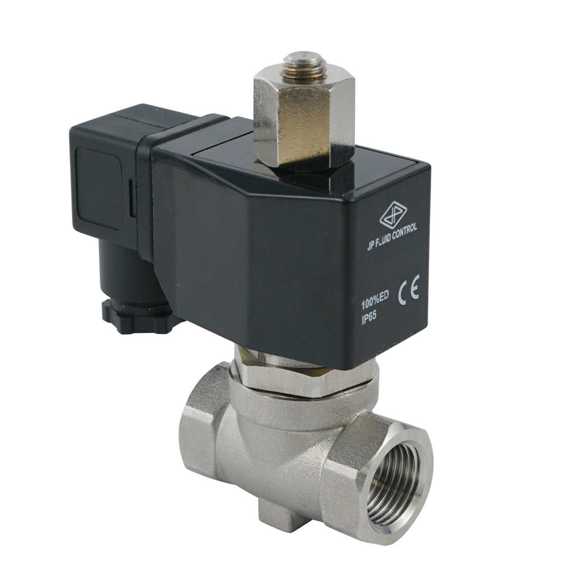 Electroválvula ST-SB 1/4'' NA acero inoxidable EPDM 0-10bar 12V CC