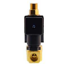 Electroválvula TW-DB 1/4'' 3/2 vías NO latón FKM 0-2bar 24V DC