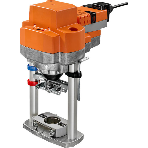 Belimo Válvula de Globo de 3 Vías DN65 Brida Carrera de 30mm Kvs63 100-240VAC 150s 2/3-punto 2500N IP54 H765N/EV230A-TPC