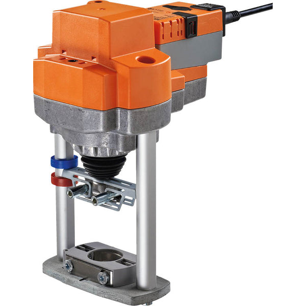 Belimo Válvula de Globo de 3 Vías DN80 Brida Carrera de 30mm Kvs100 24VAC/DC 150s 2-10V 4500N IP54 H7080X100-S4/RV24A-MF