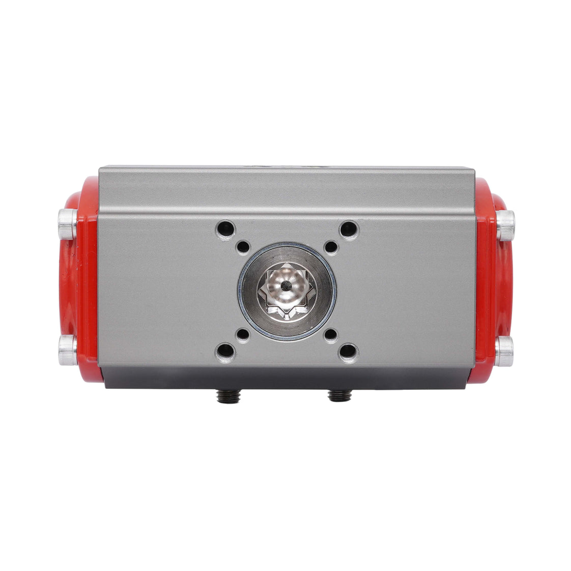 Actuador Neumático De Cremallera Y Piñón Doble Efecto 76.3Nm @ 6bar F05/F07 Roscas NPT - PR05D-N