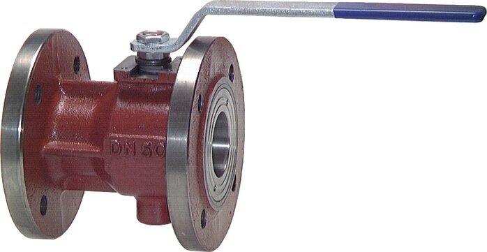 DN 25 PN 16 Cast Iron 2-Way Flanged Ball Valve