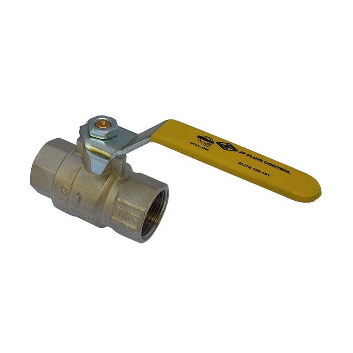 100 - G1-1/4'' 2-Way Ball Valve Full Bore F/F - Gas Approval