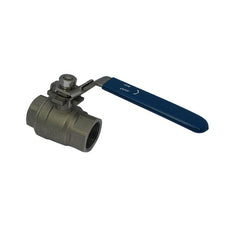 660 - G1-1/2'' 2-Way Ball Valve Full Bore Stainless Steel F/F