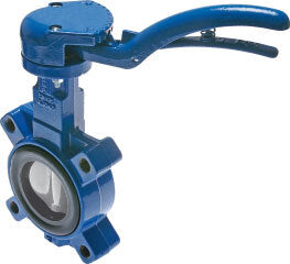 DN32 (1-1/4 inch) PN12 Lug Butterfly Valve GGG40-Stainless steel-NBR