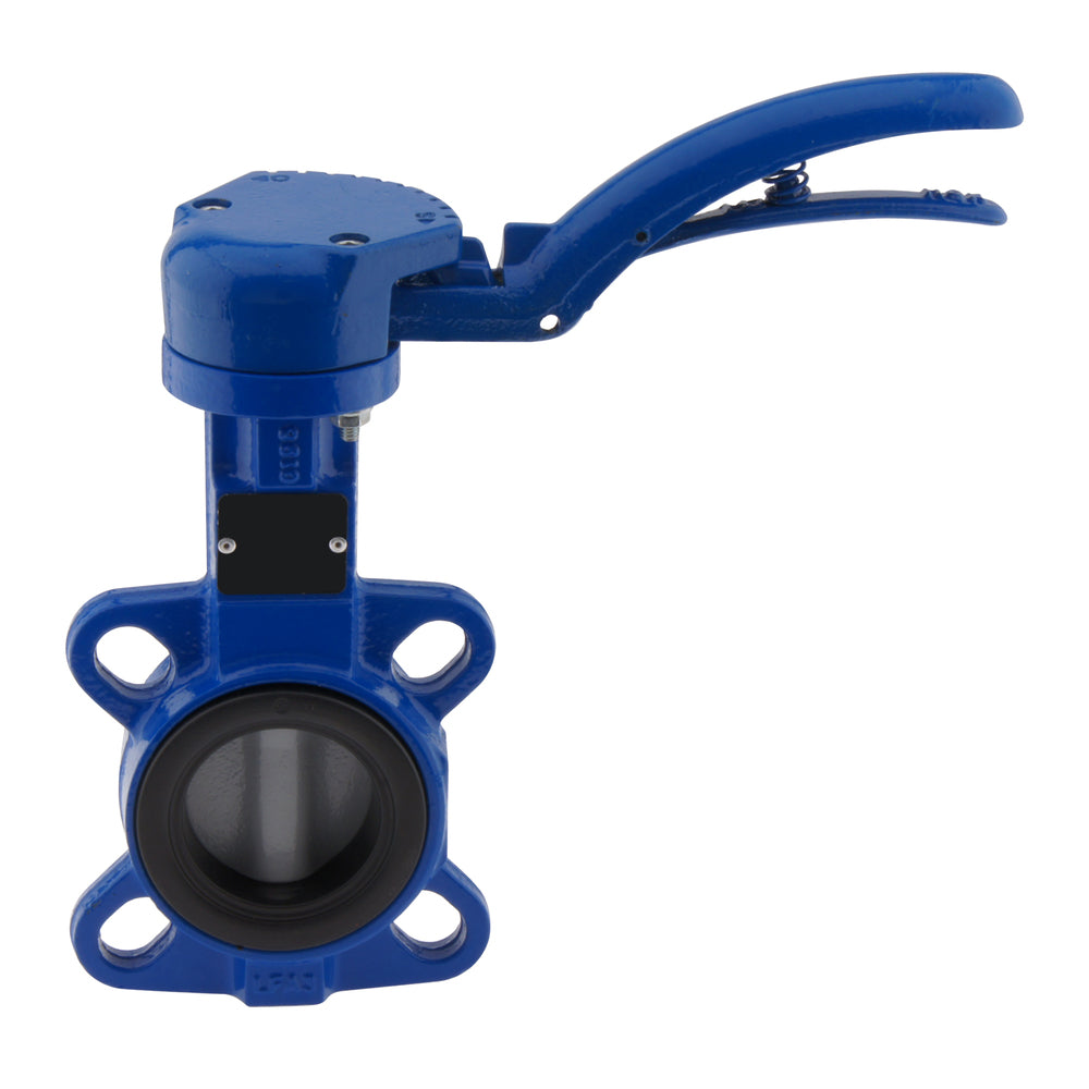DN100 (4 inch) PN16 Wafer Butterfly Valve GGG40-Stainless steel-NBR