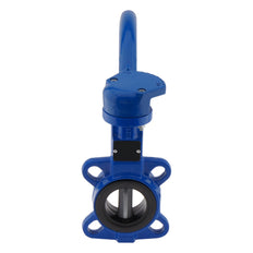 DN200 (8 inch) PN16 Wafer Butterfly Valve GGG40-GGG40 polyamide-coated-EPDM