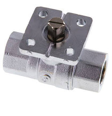 Rp3/8'' Brass Ball Valve 2-Way ISO-Top PN40 - BL2BA