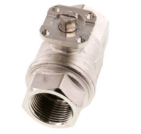 G1'' Brass Ball Valve 2-Way ISO-Top PN40 - BL2BA