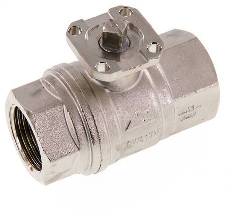 G1'' Brass Ball Valve 2-Way ISO-Top PN40 - BL2BA