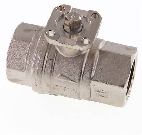 G1'' Brass Ball Valve 2-Way ISO-Top PN40 - BL2BA