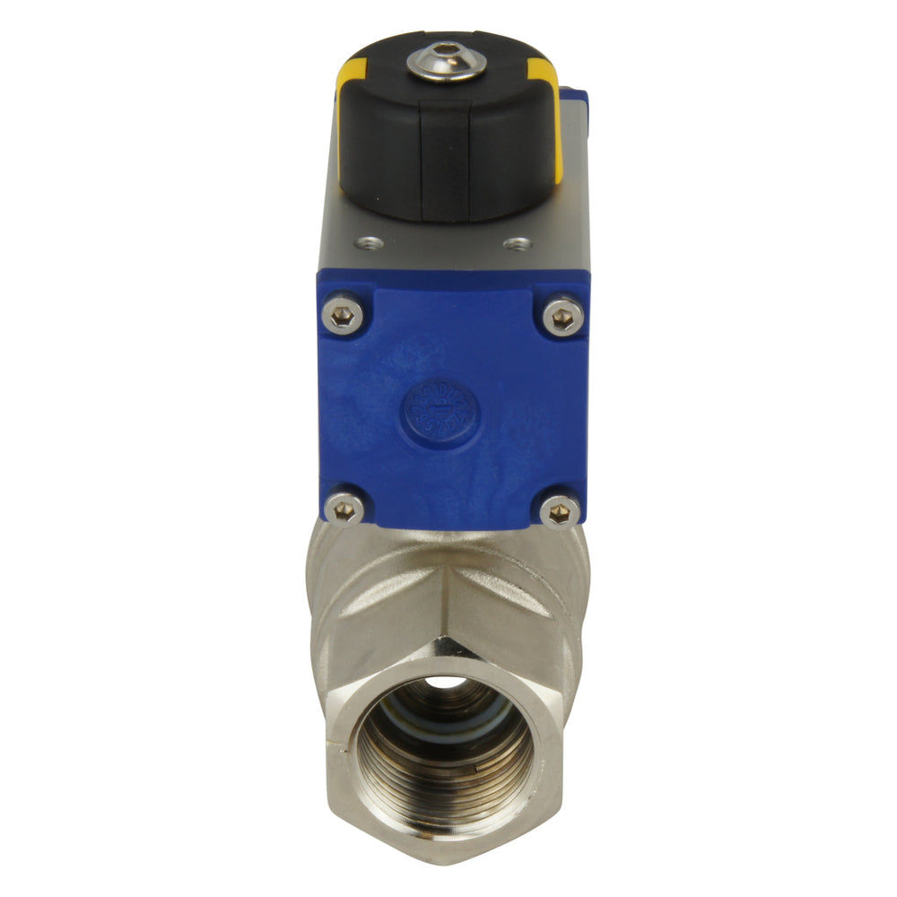 G1/2'' 2-Way Brass Pneumatic Ball Valve Double Acting - BL2BA