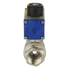 G3/8'' 2-Way Brass Pneumatic Ball Valve Double Acting - BL2BA