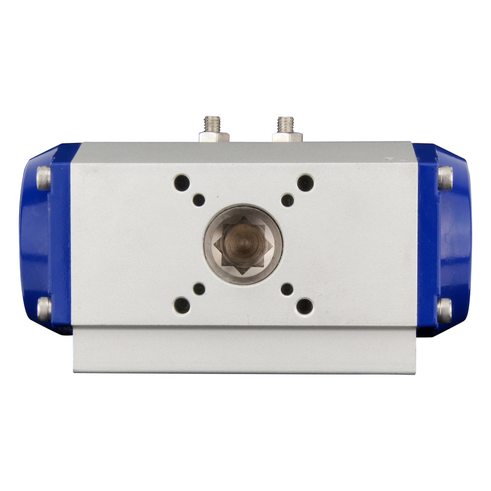 G4'' 2-Way Brass Pneumatic Ball Valve Double Acting - BL2BA