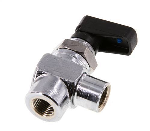 G 1/8 Inch Compact 2-Way Right Angle Brass Ball Valve