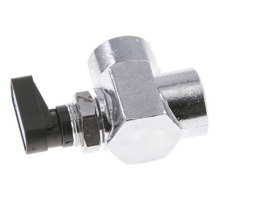 G 3/8 Inch Compact 2-Way Right Angle Brass Ball Valve