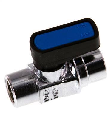 Rp 1/8 inch 2-Way Brass Mini Ball Valve Compact EN331 Gas 20 Bar
