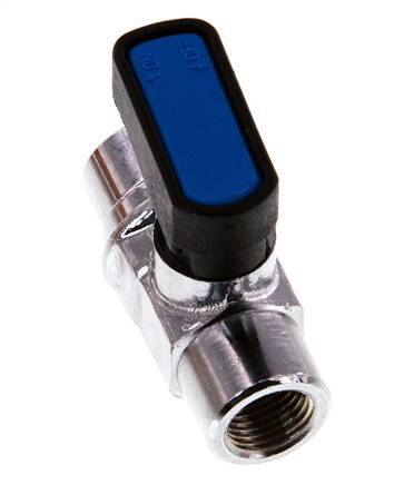 Rp 1/8 inch 2-Way Brass Mini Ball Valve Compact EN331 Gas 20 Bar