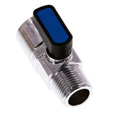 Male To Female R/Rp 3/8 inch 2-Way Brass Mini Ball Valve Compact EN331 Gas 20 Bar