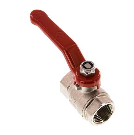 Rp1/2'' 2-Way Ball Valve Brass PTFE/NBR 25 bar - BL2BM