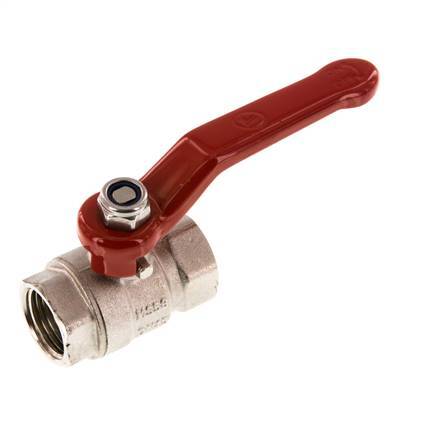 Rp1/2'' 2-Way Ball Valve Brass PTFE/NBR 25 bar - BL2BM