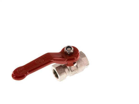 Rp1/4'' 2-Way Ball Valve Brass PTFE/NBR 25 bar - BL2BM