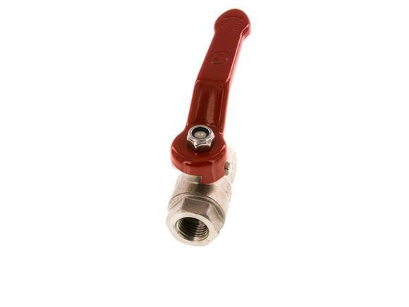 Rp1/4'' 2-Way Ball Valve Brass PTFE/NBR 25 bar - BL2BM