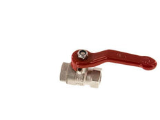 Rp1/4'' 2-Way Ball Valve Brass PTFE/NBR 25 bar - BL2BM