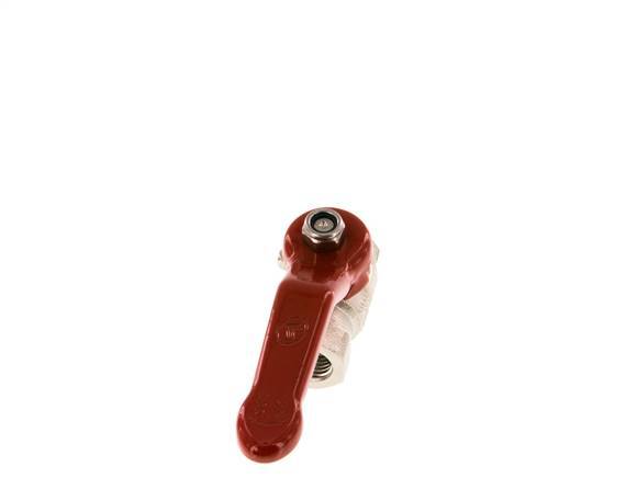 Rp1/4'' 2-Way Ball Valve Brass PTFE/NBR 25 bar - BL2BM