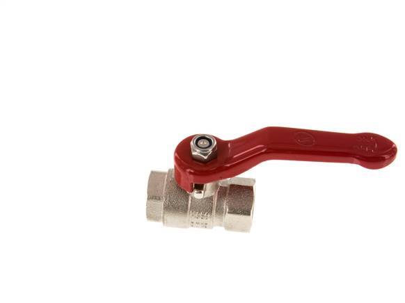Rp3/8'' 2-Way Ball Valve Brass PTFE/NBR 25 bar - BL2BM