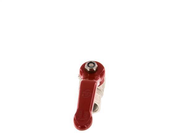 Rp3/8'' 2-Way Ball Valve Brass PTFE/NBR 25 bar - BL2BM