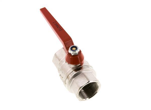 Rp 1-1/4 inch Silicone Free 2-Way Brass Ball Valve