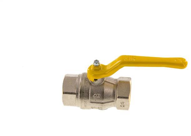 Rp 1 inch Gas 2-Way Brass Ball Valve