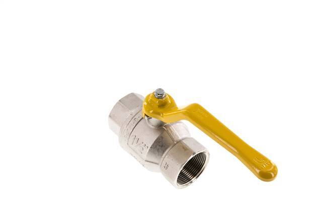 Rp 1 1/2 inch Gas 2-Way Brass Ball Valve