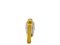 Male To Female R/Rp 3/4 inch Gas 2-Way Brass Ball Valve