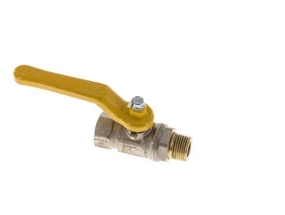 Male To Female R/Rp 3/8 inch Gas 2-Way Brass Ball Valve