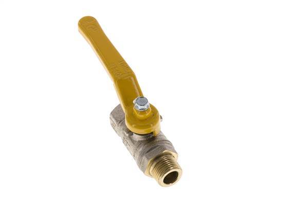 Male To Female R/Rp 3/8 inch Gas 2-Way Brass Ball Valve