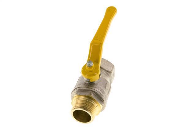 Male To Female R/Rp 1 inch Gas 2-Way Brass Ball Valve