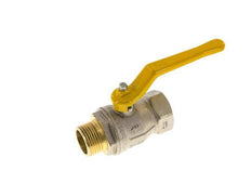 Male To Female R/Rp 1 inch Gas 2-Way Brass Ball Valve