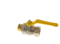 Male To Female R/Rp 1 inch Gas 2-Way Brass Ball Valve