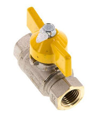 Rp 1/4 inch Gas 2-Way Butterfly handle Brass Ball Valve