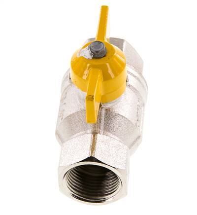 Rp 3/4 inch Gas 2-Way Butterfly handle Brass Ball Valve